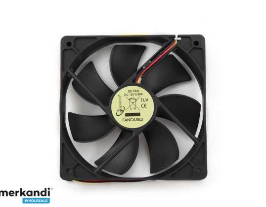 Gembird 120 mm PC case fan sleeve bearing FANCASE3