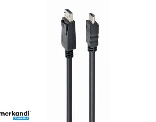 CableXpert DisplayPort HDMI kábel 10 m CC-DP-HDMI-10M