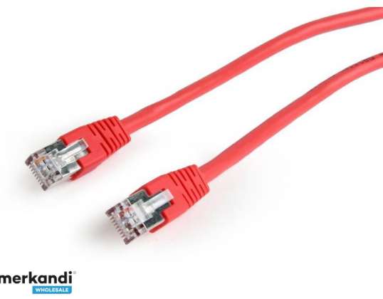 Καλώδιο μπαλώματος CableXpert FTP Cat6 κόκκινο 0.5 m PP6-0.5M/R