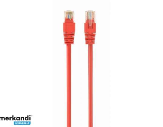 CableXpert CAT5e UTP Patch kábel červený 0,5m PP12-0,5M/R