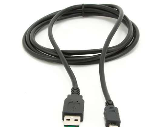 KabloXpert Çift Taraflı USB 2.0 - Mikro USB Kablosu 0,3m CC-mUSB2D-1M