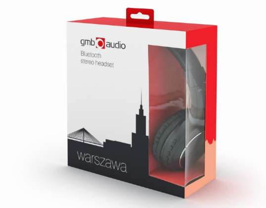 Stereofónna náhlavná súprava GMB Audio Bluetooth Varšava BHP-WAW