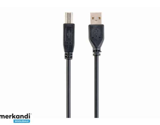 CableXpert USB 2.0 AM mâle et BM mâle 4.5m CCP-USB2-AMBM-15