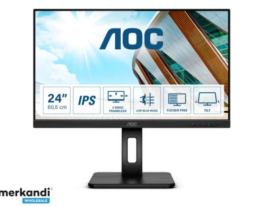 AOC P2 60,5 cm (23,8") - Full HD - LED Svart 24P2Q