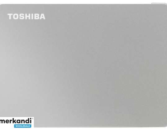 Toshiba Canvio Flex 1TB sudraba 2.5 ārējais HDTX110ESCAA