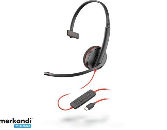 Plantronics-kuulokemikrofoni Blackwire C3215 Monauraalinen USB+3,5 mm 209746-201