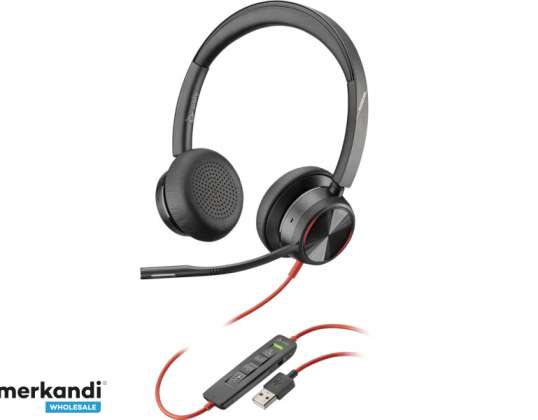 Σετ μικροφώνου-ακουστικών με σετ μικροφώνου-ακουστικών Blackwire 8225 USB-A ANC 214406-01