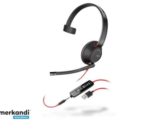 Plantronics Headset Blackwire C5210 monaural USB 207577 201