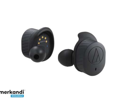 Audio-Technica Headphones - Wireless 12.8g - Black ATH-SPORT7TWBK