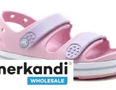 Sandale Velcro pentru copii Crocs Crocband CRUISER 209423 PINK