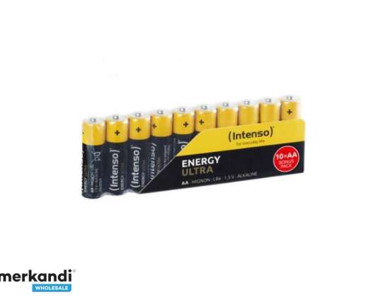 Batteri Intenso Energy Ultra AA 1,5V LR6 (10-pack) krymppack