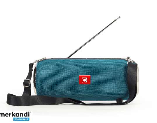 GMB Audio portable Bluetooth speaker with FM radio green   SPK BT 17 G