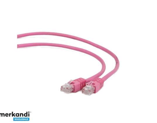 CableXpert Cat5e 0,5m - 0,5 m - Cat5e - U/UTP (UTP) -RJ-45 - Rózsaszín PP12-0,5M/RO
