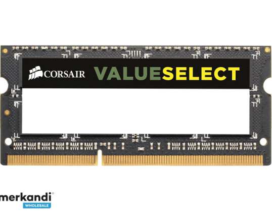 ASSIM DDR3 4GB PC 1600 CL11 CORSAIR Valor Selecione retalhista CMSO4GX3M1A1600C11