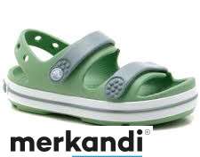 Sandales Velcro Enfant Crocs Crocband CRUISER 209423 VERT