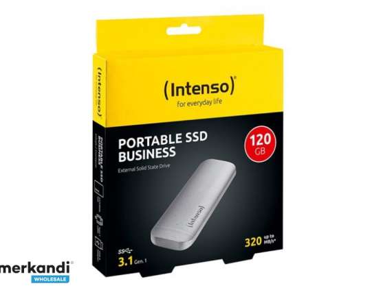 Intenso SSD Business 120GB USB 3.1 Gen 1 - Solid State Disk - 1,8 inch 3824430