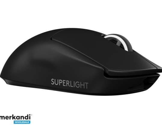 Logitech G Pro X Superlight - Right - RF Wireless - 25400 DPI - 1 ms - Black 910-005881