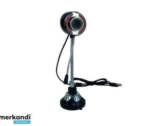 Webcam digitaalinen USB PC-kamera 30FPS ajuriton (musta)