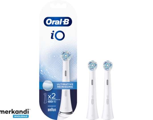 Oral-B iO Ultimate temizlik 2 adet klipsli fırçalar