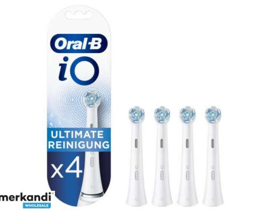 Oral-B iO Ultimate rengjøring 4 stk push-on børster
