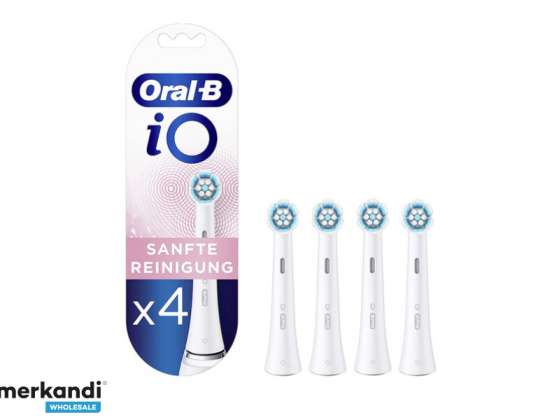 Oral-B iO Kartáče iO šetrné čištění 4 kusy 343622