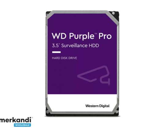 WD Purple Pro - 3.5 tolli - 8000 GB - 7200 RPM WD8001PURP