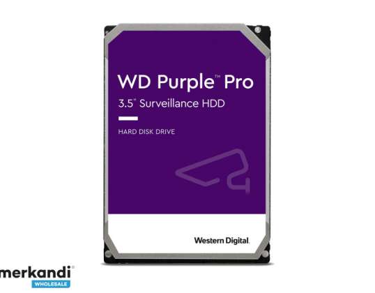 WD Purple Pro 12 TB SATA 6 Gb/s 3,5-tommers intern 7200 Rpm 256 MB WD121PURP