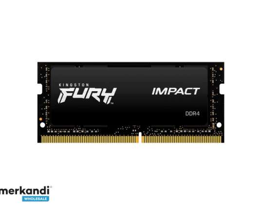 Kingston DDR4 2666 CL15 Fury Impact - 8 GB -KF426S15IB/8