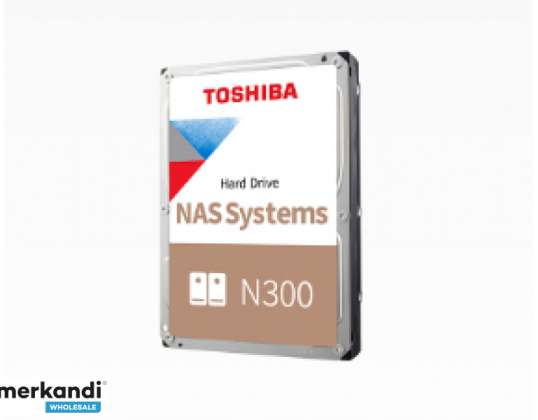 Toshiba N300 NAS - 3,5 pouces - 6000 Go - 7200 tr/min HDWG460UZSVA