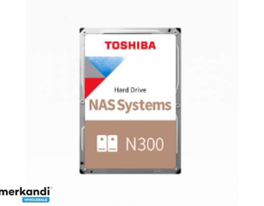 Toshiba N300 høy rel. 3,5 tommers harddisk 4 TB gull HDWG440UZSVA