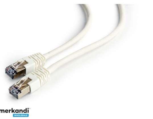 Kabel krosowy CableXpert FTP Cat6, biały, 2 m - PP6-2M/W