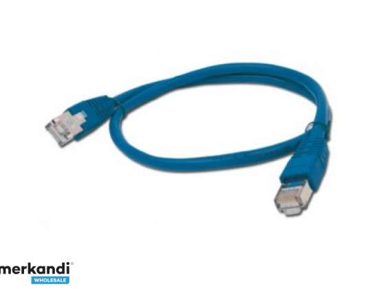 CableXpert Patch Cord Cat.6 UTP 0,5 m -U/UTP (UTP) — Blau PP6-0,5 M/B