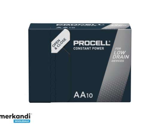 Baterie Duracell PROCELL Constant Mignon, AA, LR06, 1.5V (10-Pack)