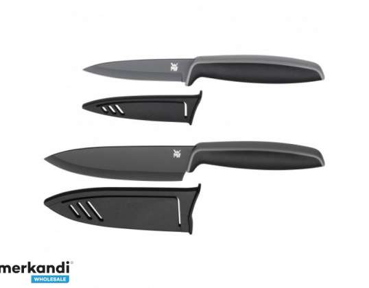 WMF bıçak seti paslanmaz çelik siyah ergonomik dokunmatik 1879086100