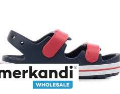 Sandálias de velcro para crianças Crocs Crocband CRUISER 209423 NAVY AZUL