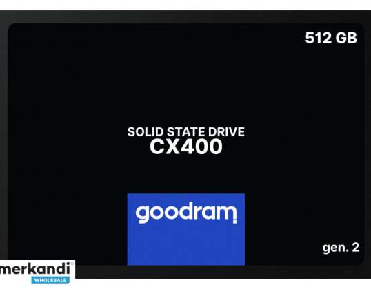 GOODRAM CX400 512 GB G.2 SATA III SSDPR-CX400-512-G2