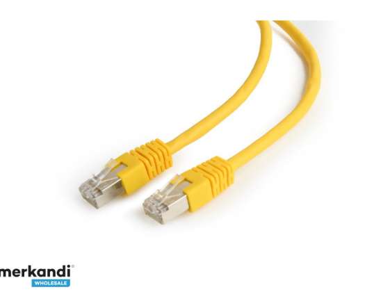 CableXpert FTP Cat6-patchledning, gul, 1 m - PP6-1M/Y