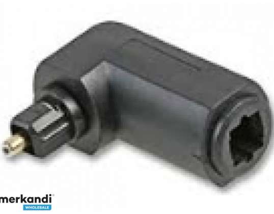 CableXpert Toslink optical cable angled adapter   A OPTL 01