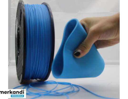 Gembird Filament, PLA Flexibel, Wit, 1,75 mm, 1 kg - 3DP-PLA-FL-01-W