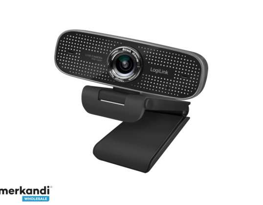 LogiLink Webcam Conference HD 2 MP 108 Degree - Black | UA0378