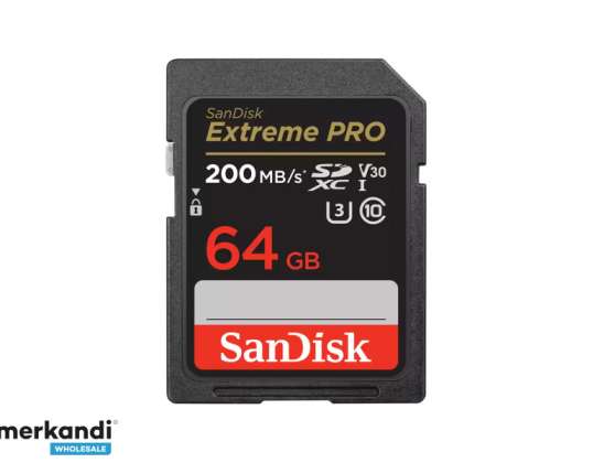 SanDisk SDXC Extreme Pro 64 GB - SDSDXXU-064G-GN4IN