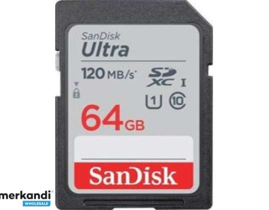 „SanDisk SDXC Ultra 64GB“ – SDSDUNB-064G-GN6IN