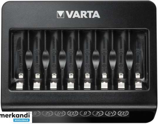 Carregador universal de bateria Varta, LCD Multi Charger+ - sem baterias, para AA/AAA