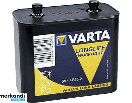 Акумулятор Varta цинк-вуглецевий, 540, 6V, 17000mAh, термоусадочна упаковка (1шт.)