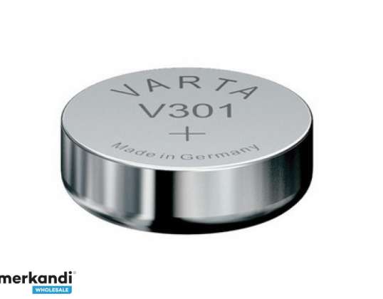 „Varta Batterie“ sidabro oksidas, „Knopfzelle“, 301, SR43, 1,55 V (10 pak.)
