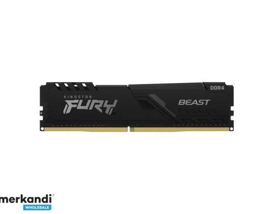 Kingston Fury Beast 16 ГБ 1 x 16 ГБ 2666 МГц CL16 DIMM DDR4 KF426C16BB/16