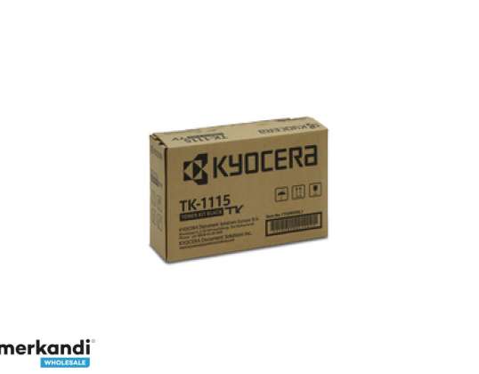 Kyocera lasertooner TK-1115 must - 1,600 lehekülge 1T02M50NL1