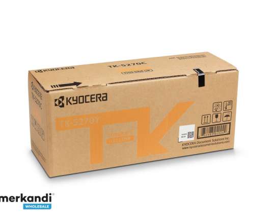 Kyocera Laser Toner TK-5270Y Gul - 6.000 sider 1T02TVANL0