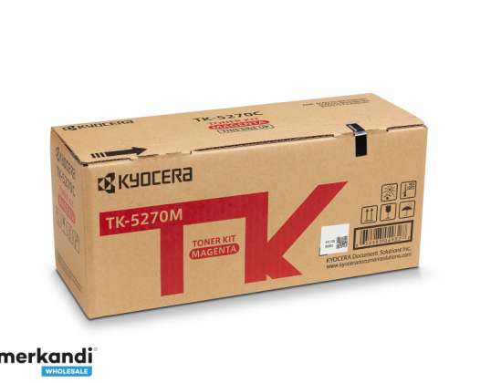 Kyocera Laser Toner TK-5270M Magenta - 6.000 sider 1T02TVBNL0