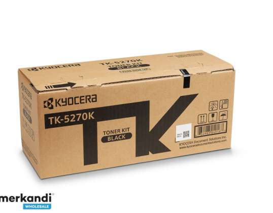 Kyocera Laser Toner TK-5270K Black - 6,000 Pages 1T02TV0NL0